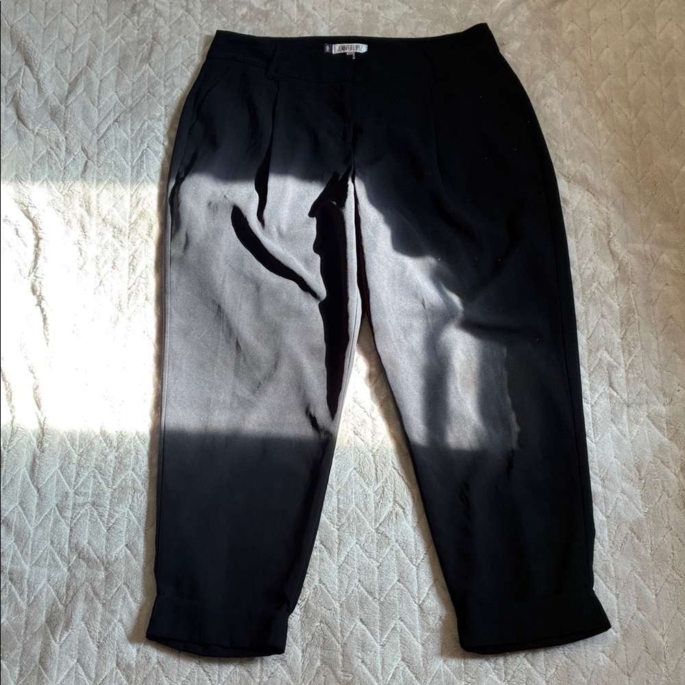 Jennifer Lopez Black Women's Pants